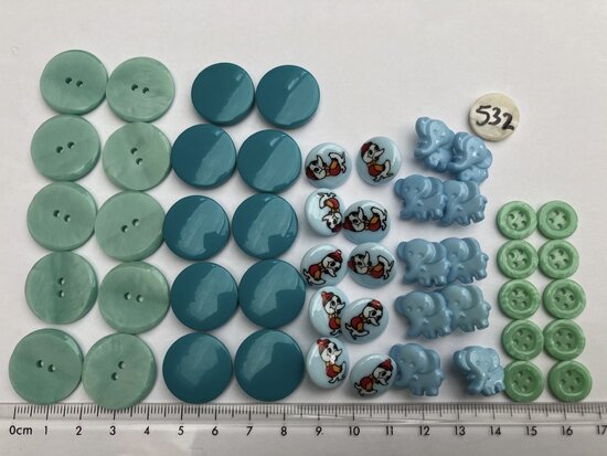 aqua knopen