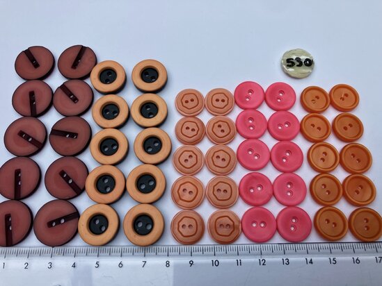 set 530  oranje