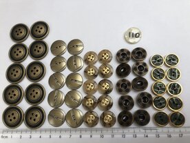 set 110  goudkleurig