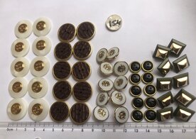 set 154  goudkleurig